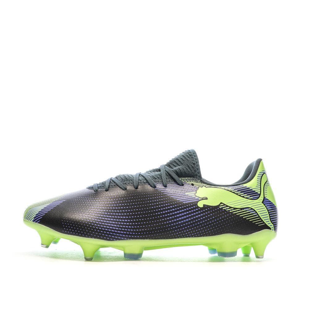 Chaussures de Football Marine/Jaune Homme Puma Future 7 Play MxSG 1