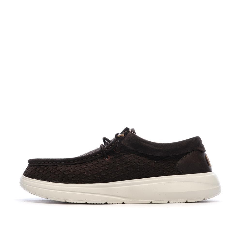 Chaussures Marron Homme Hey Dude Mole Brown 1