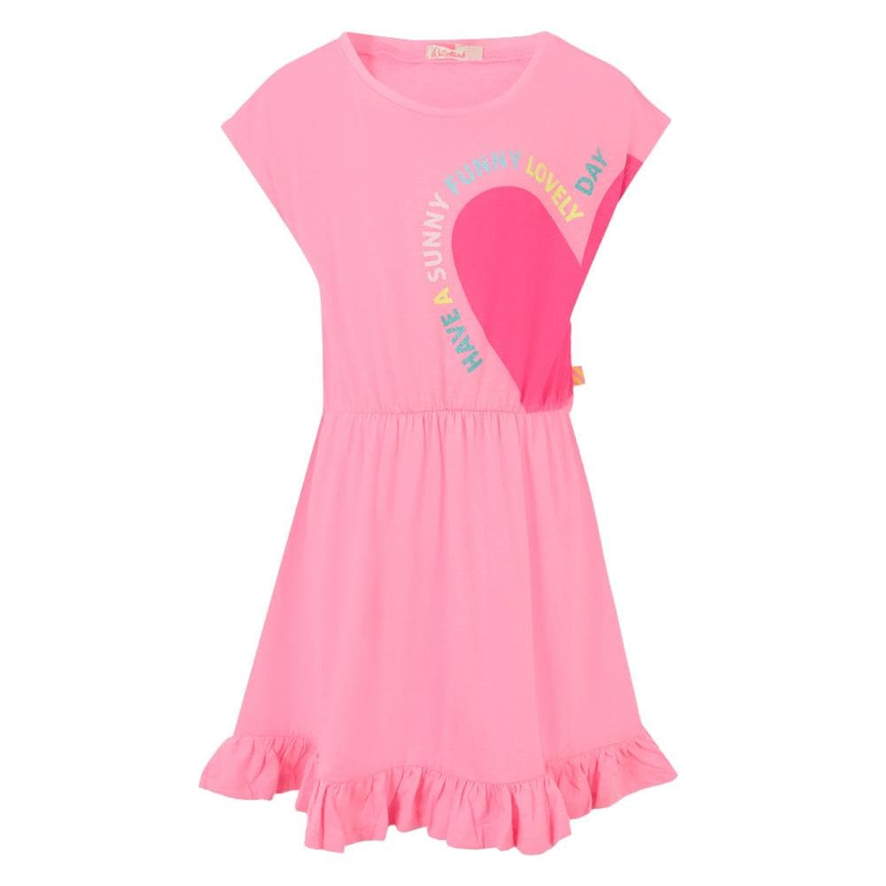 Robe Rose Fille Billieblush U21033 1