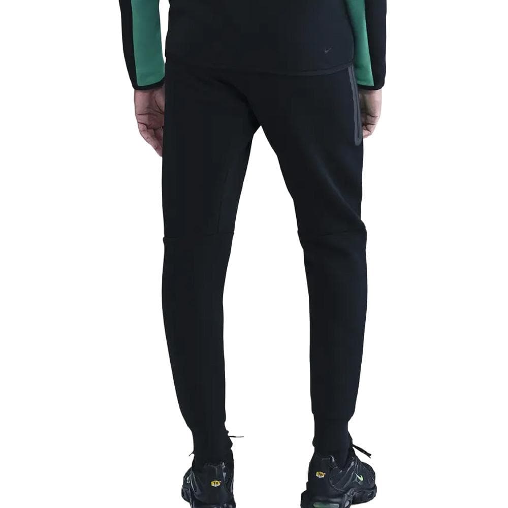 Jogging Noir/Vert Homme Nike M Nk Tch Flc 2