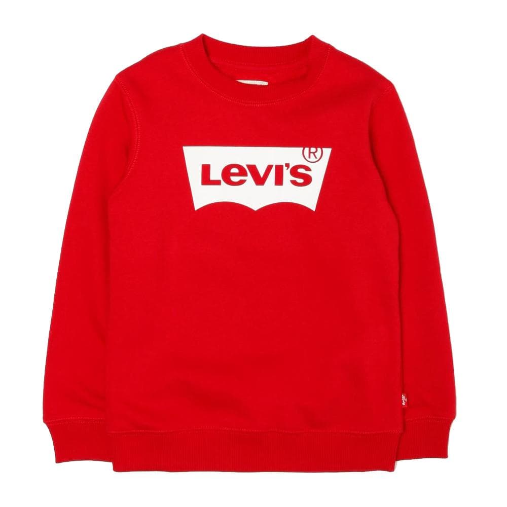 Sweat Rouge Garçon Levi's Droit Batwing 1