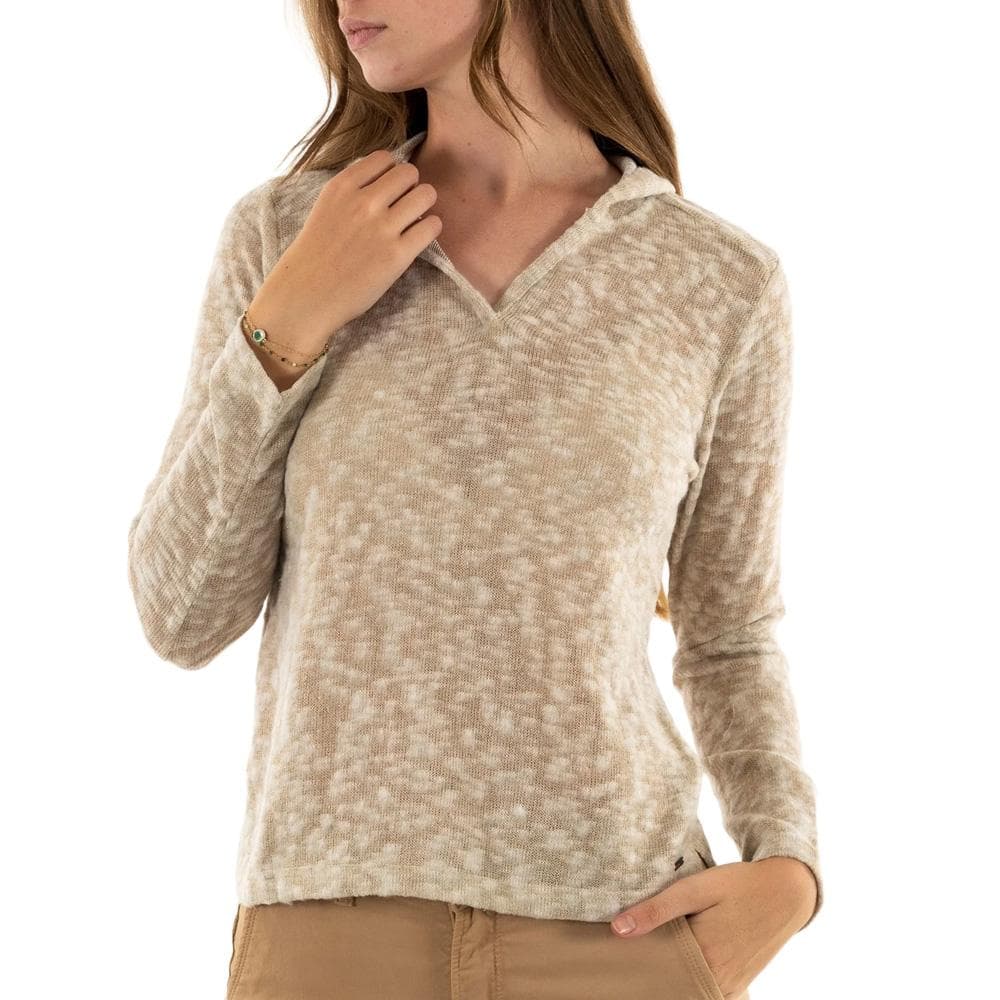 Sweat capuche Beige Femme Sun Valley DOGLIO 1