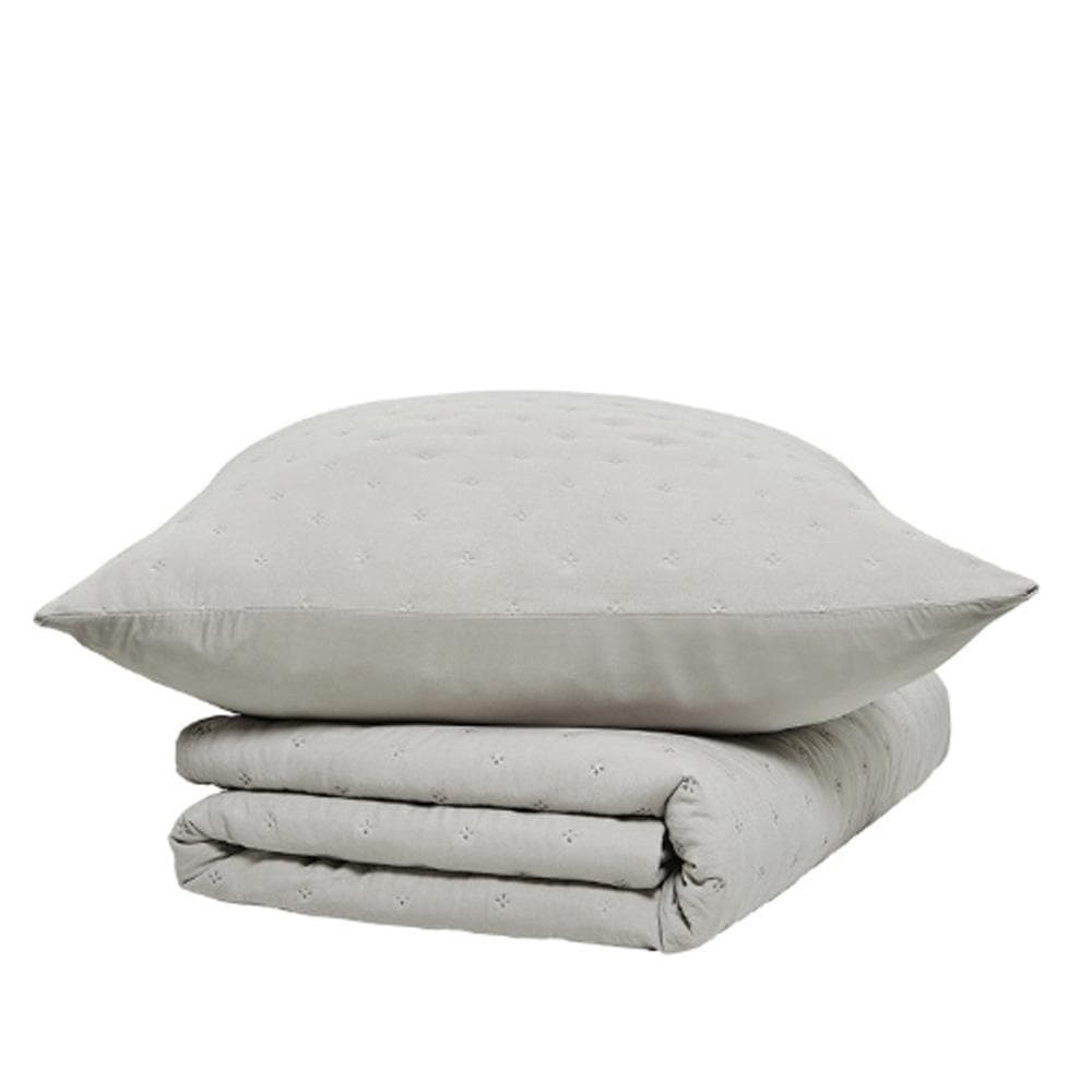 Couvre lit Beige + 2 Taies D'oreiller Today 260x240cm 2
