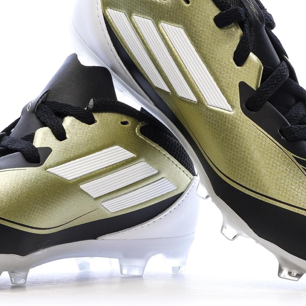 Chaussures de football Noires/Blanches Garçon Adidas League Fg/mg J Messi 7