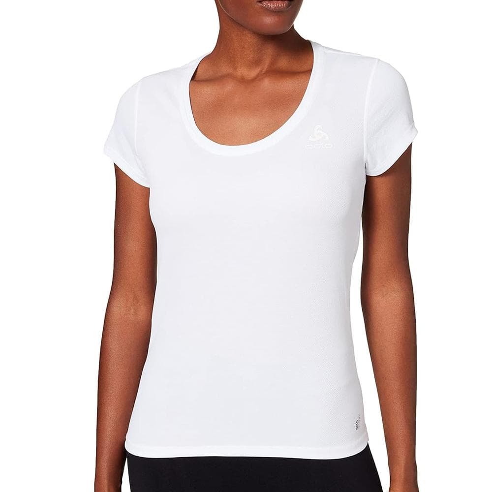 T-shirt technique Blanc Femme Odlo Active 1