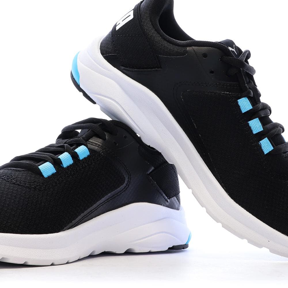 Baskets Noires/Bleu Homme Puma Electron 380435-01 7