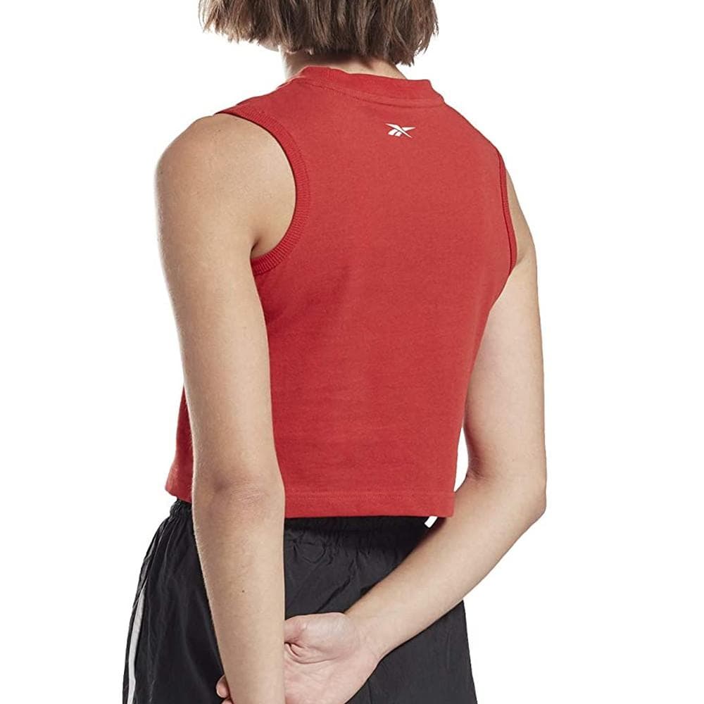 Débardeur Rouge Femme Reebok Graphic Tank 2