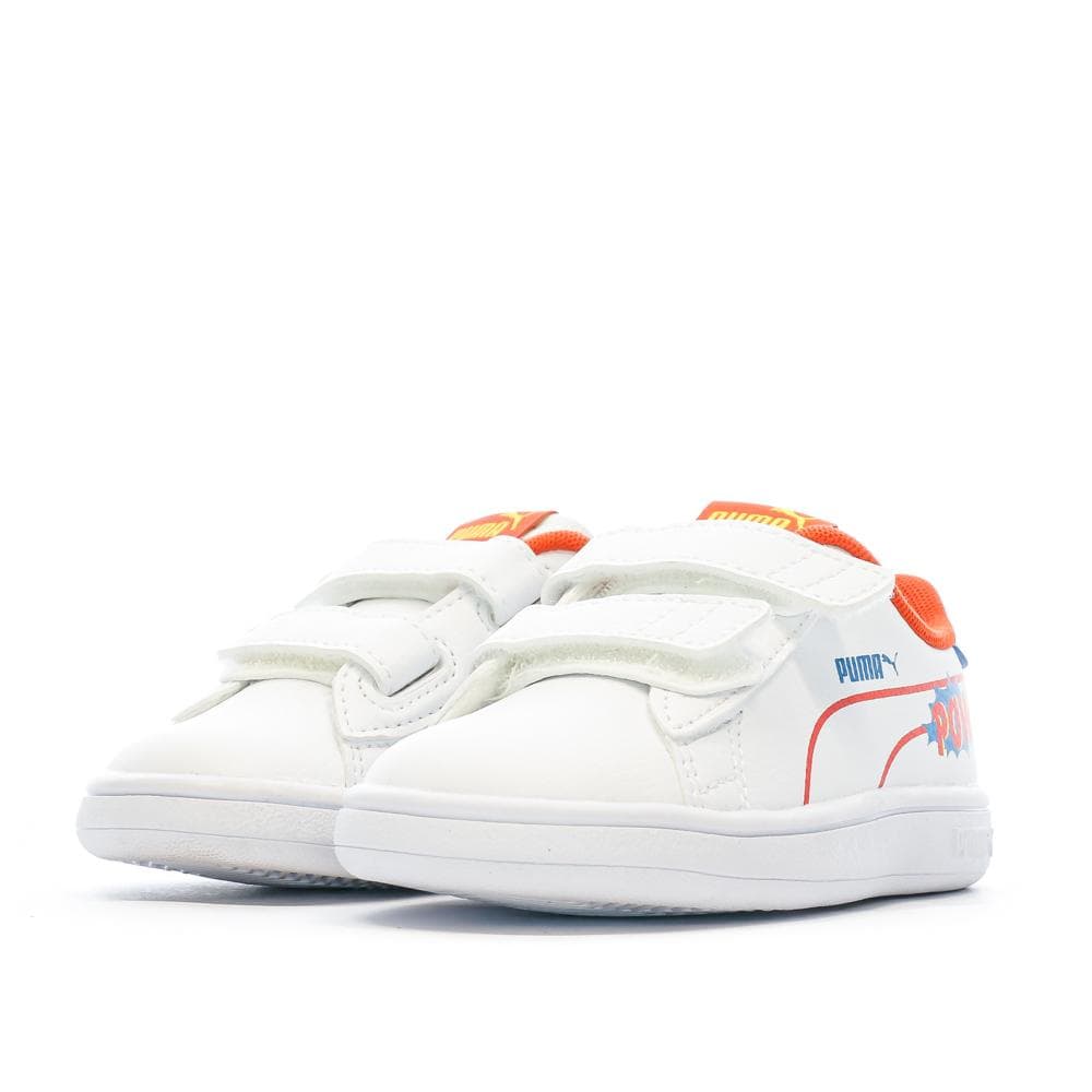Baskets Blanche/Bleu/Rouge Garçon Puma Iinf Smash Comics 6