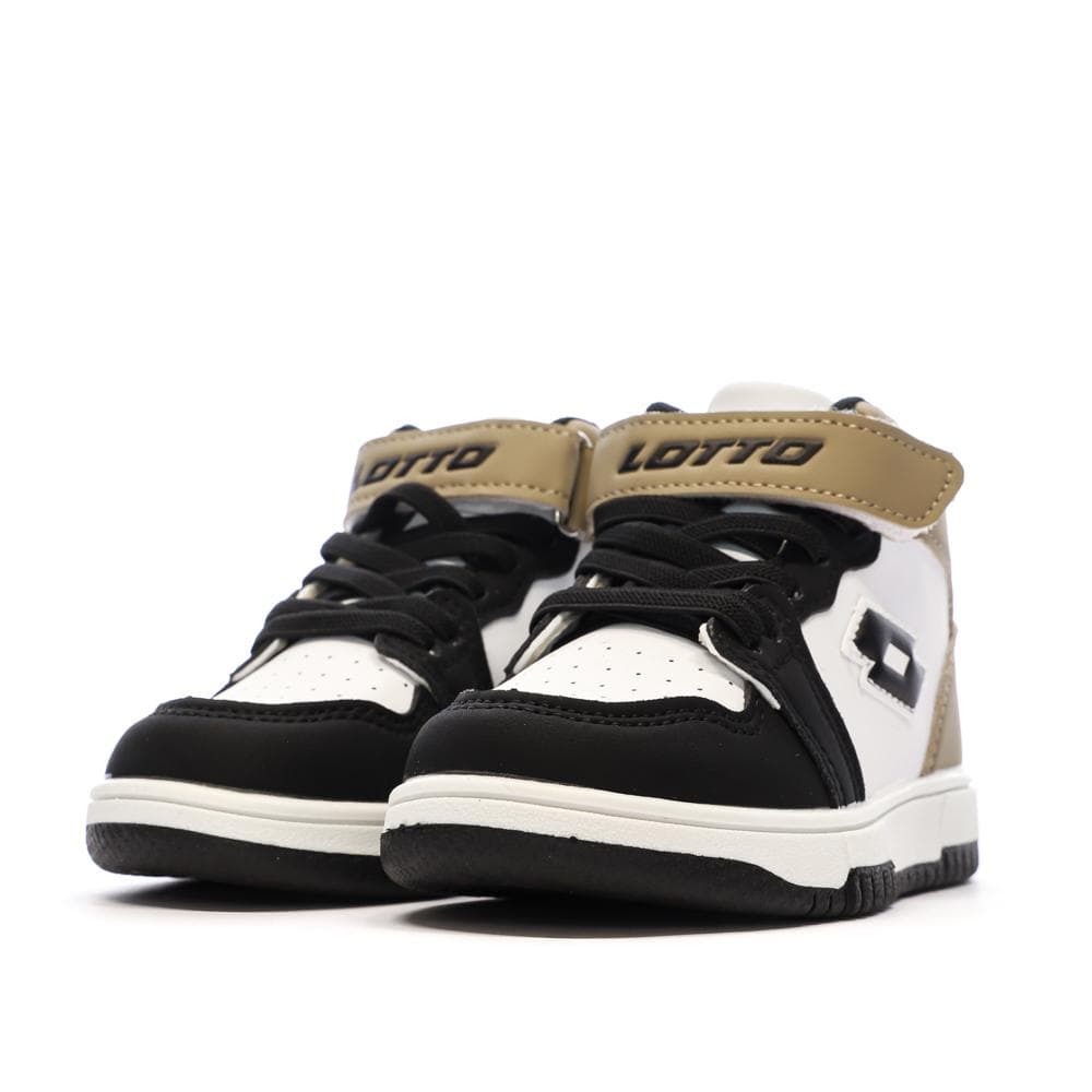 Baskets Kaki/Noir Garçon Lotto Ravenne 6