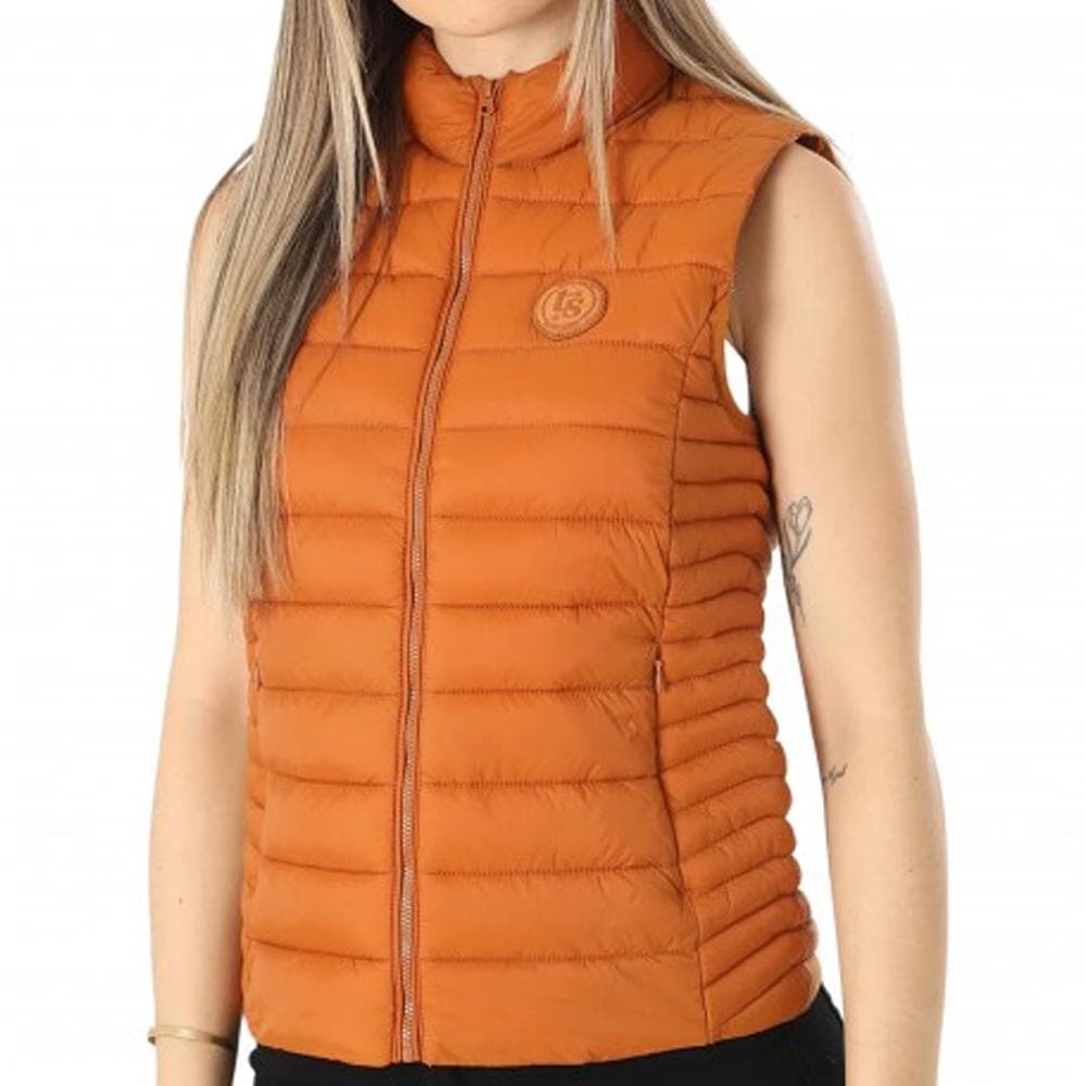 Doudoune sans manches Orange Femme Teddy Smith B-terry 1