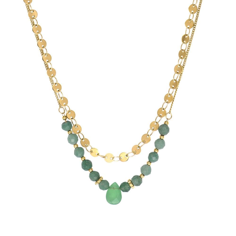 Collier Doré Femme Clio Blue CO0005 2