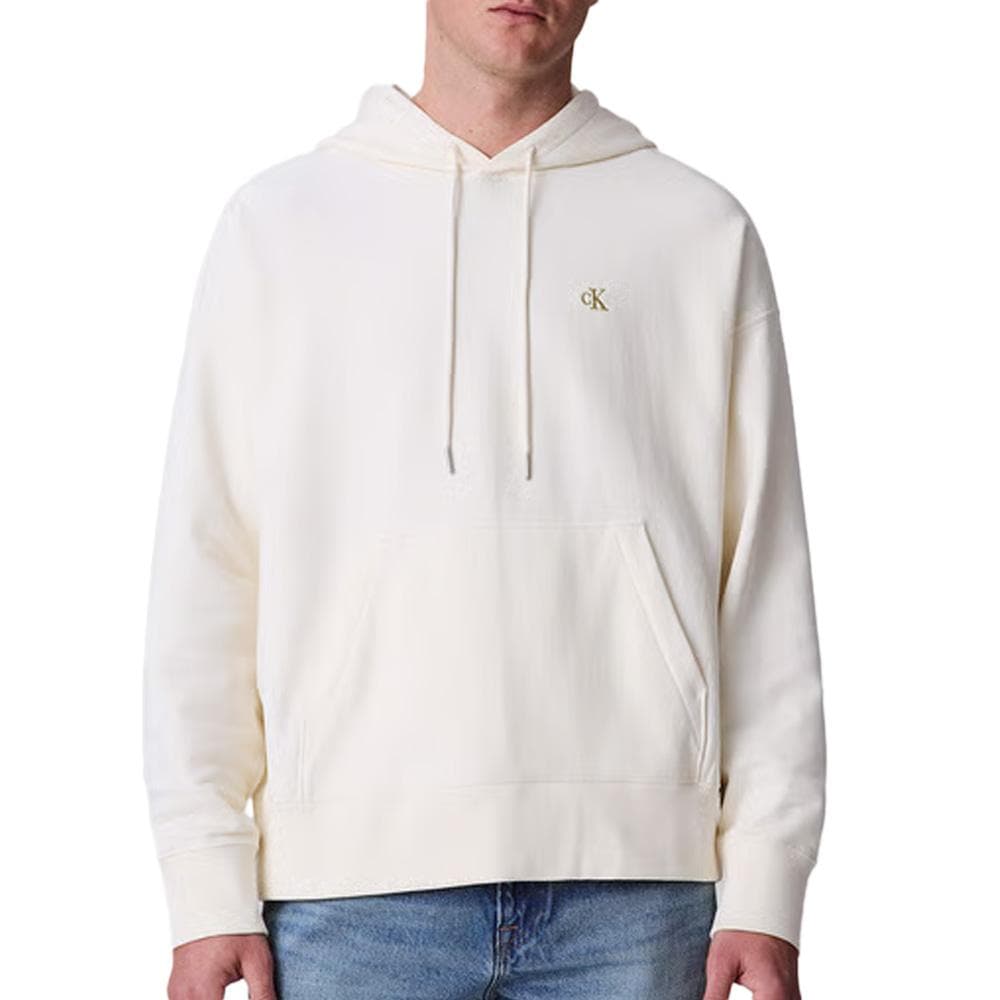 Sweat Blanc Homme Calvin Klein Jeans Premiums LV04RC278G 1