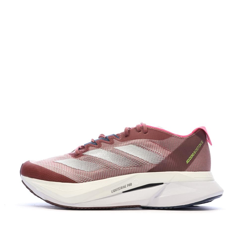 Chaussures de Running Bordeaux Femme Adidas Adizero Boston 12 1