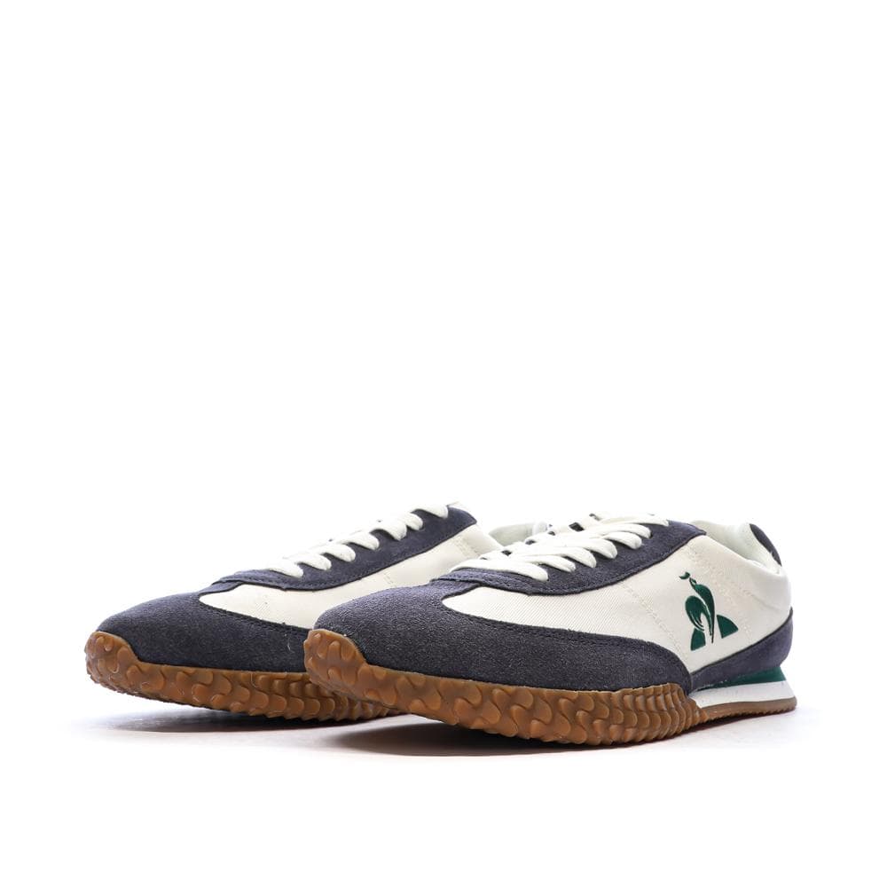 Baskets Ecru/Bleu Homme Le Coq Sportif Veloce 6