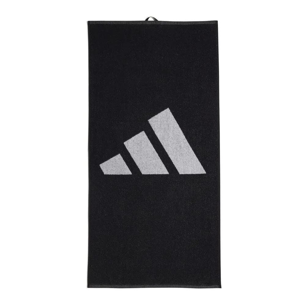 Serviette Noire/Blanche Homme Adidas 3bar Towel Smal 1