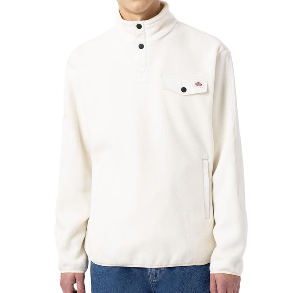 Sweat Polaire Blanc Homme Dickies Port Allen 1