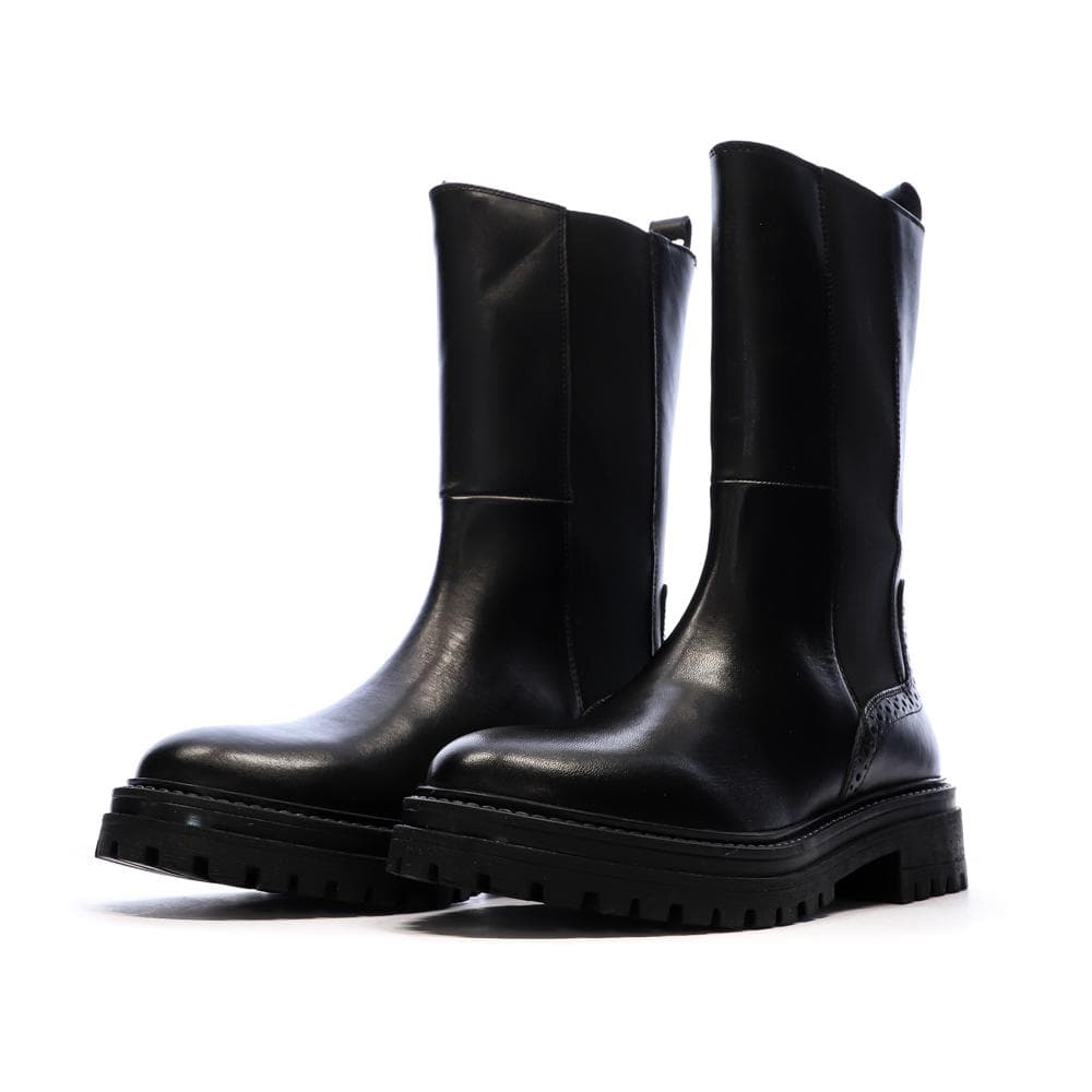 Bottes Noir Femme Geox Iridea D36HRD 5