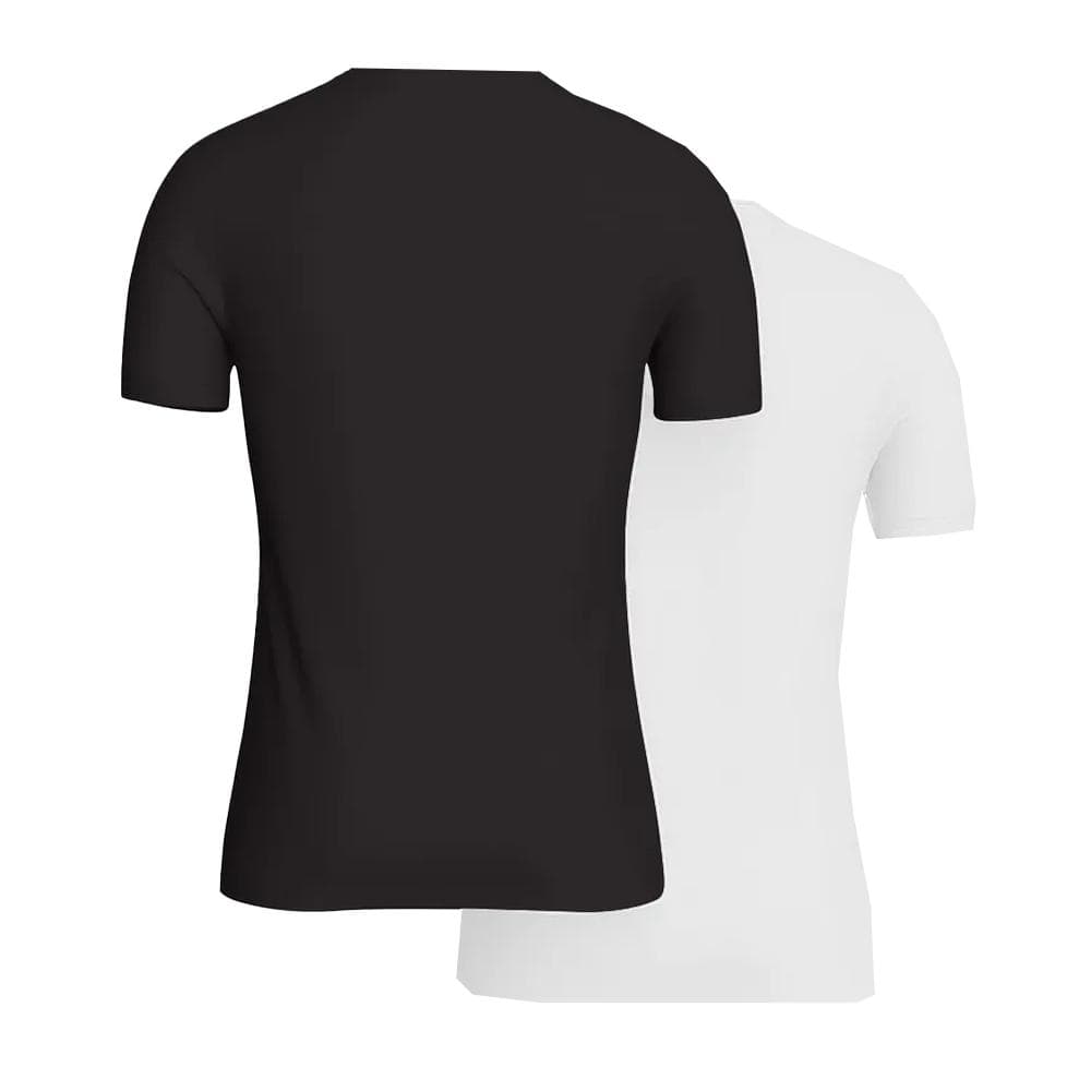 x2 T-Shirt Noir/Blanc Homme Kaporal JIFT 2