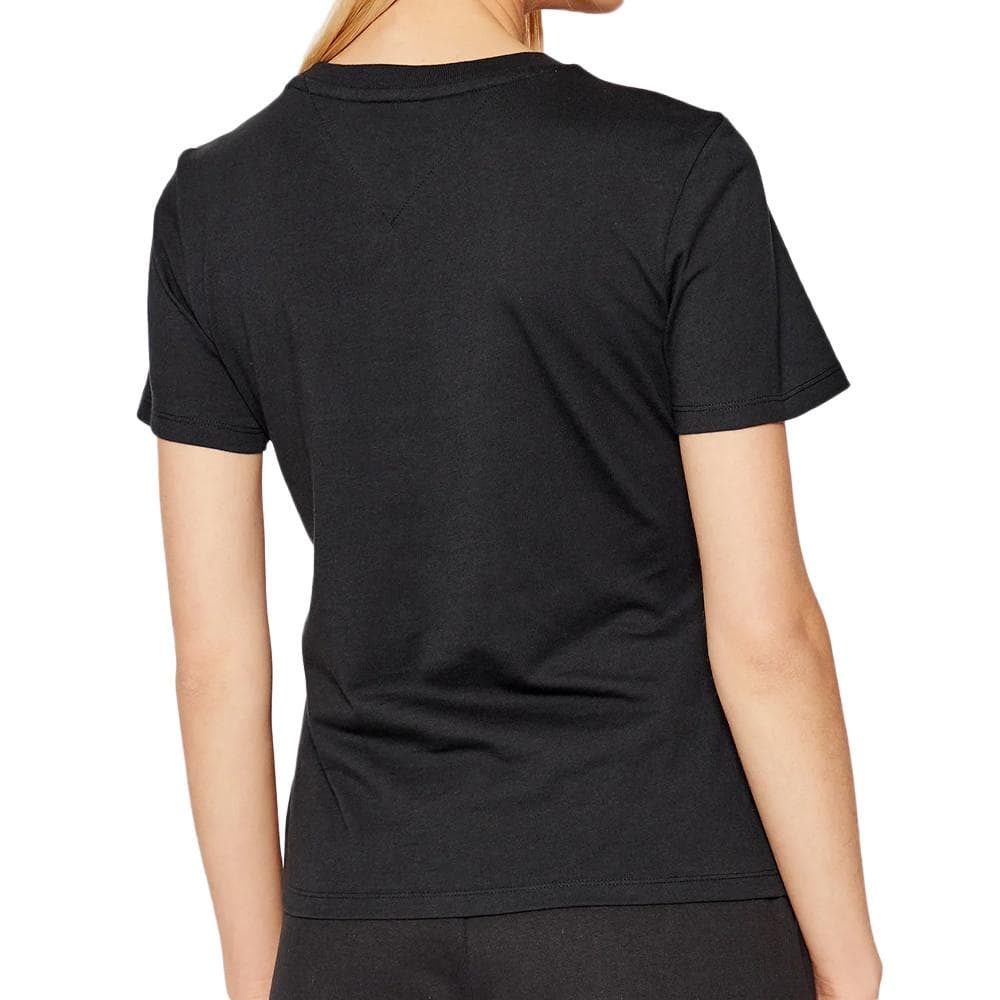 T-shirt Noir Femme Tommy Hilfiger Regular 2
