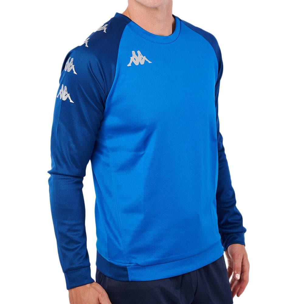 Sweat Training Bleu Homme Kappa Parme 1