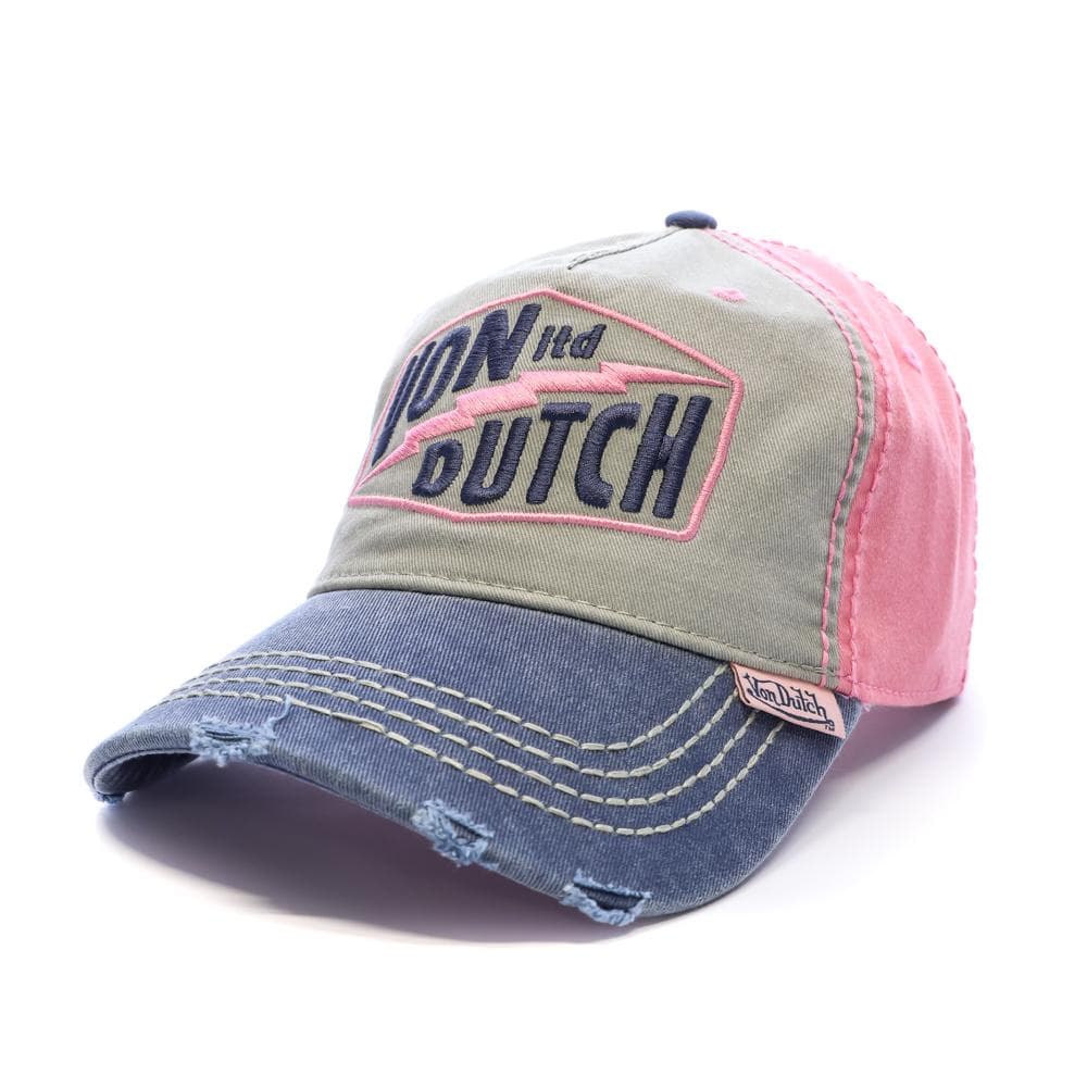 Casquette Grise/Rose Homme Von Dutch Ahig 1