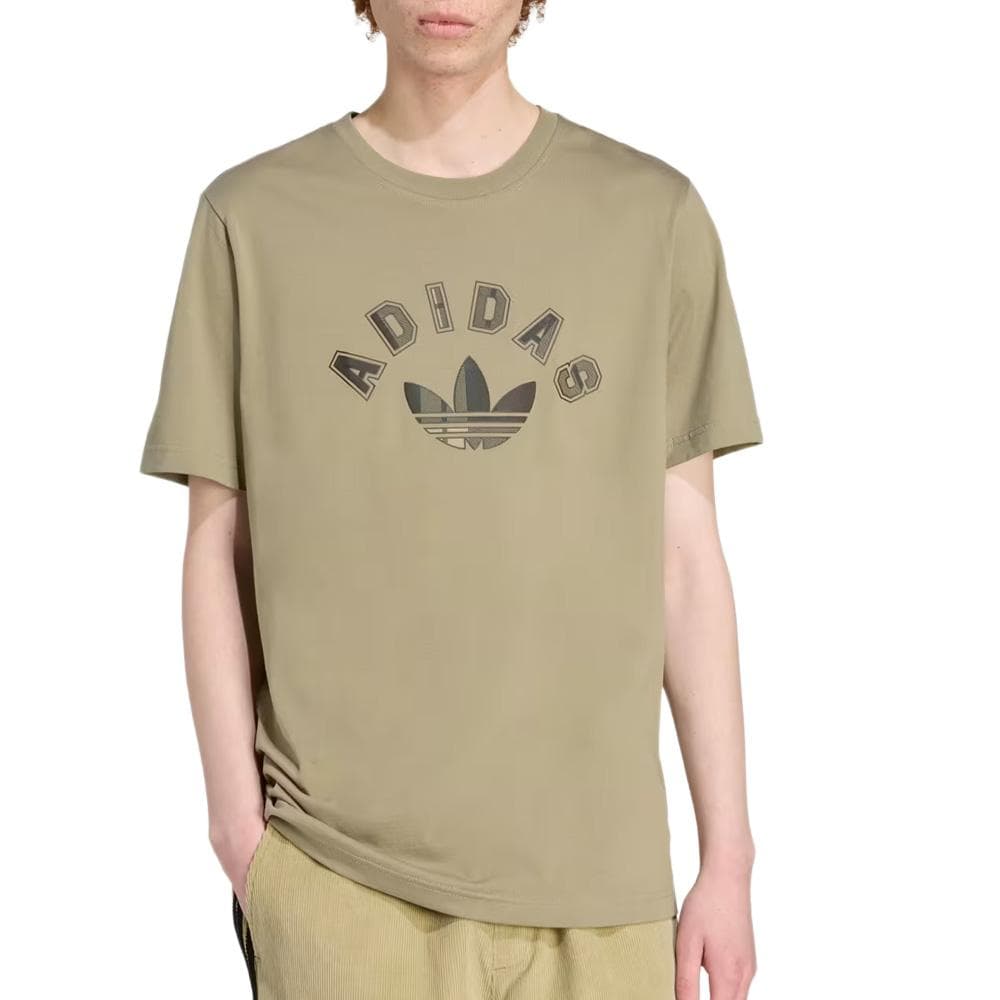 T-Shirt Vert Homme Adidas Graphic 1