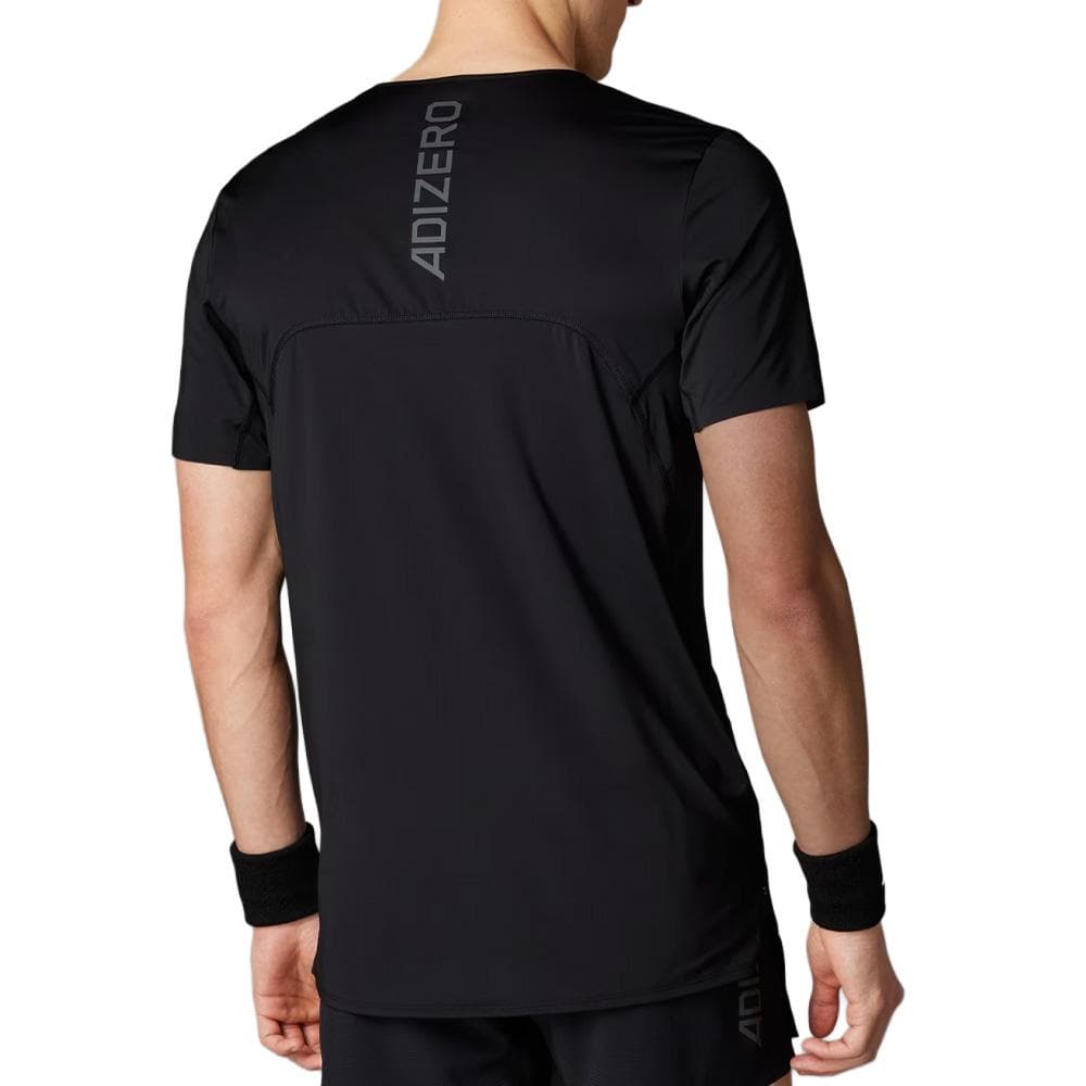 T-Shirt Noir Homme Adidas Adizero 2