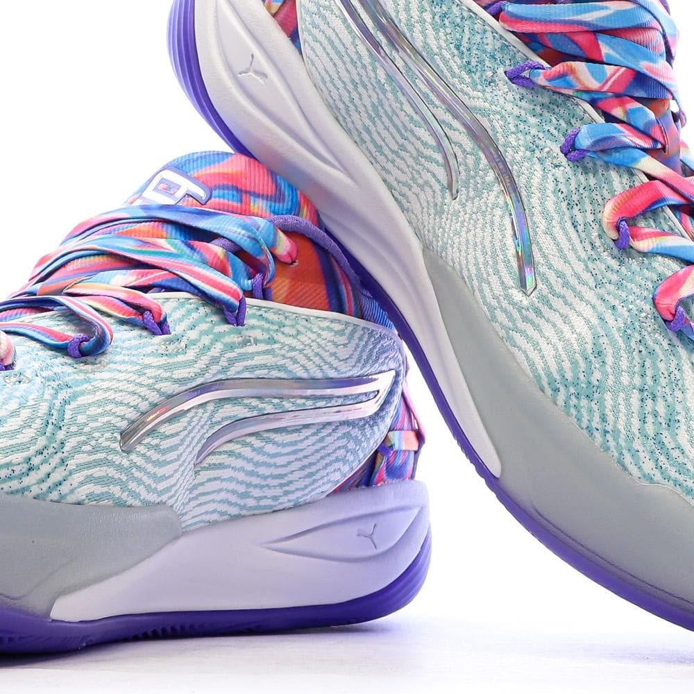 Chaussures de basketball Blanches/Bleu Homme Puma Stewie 7