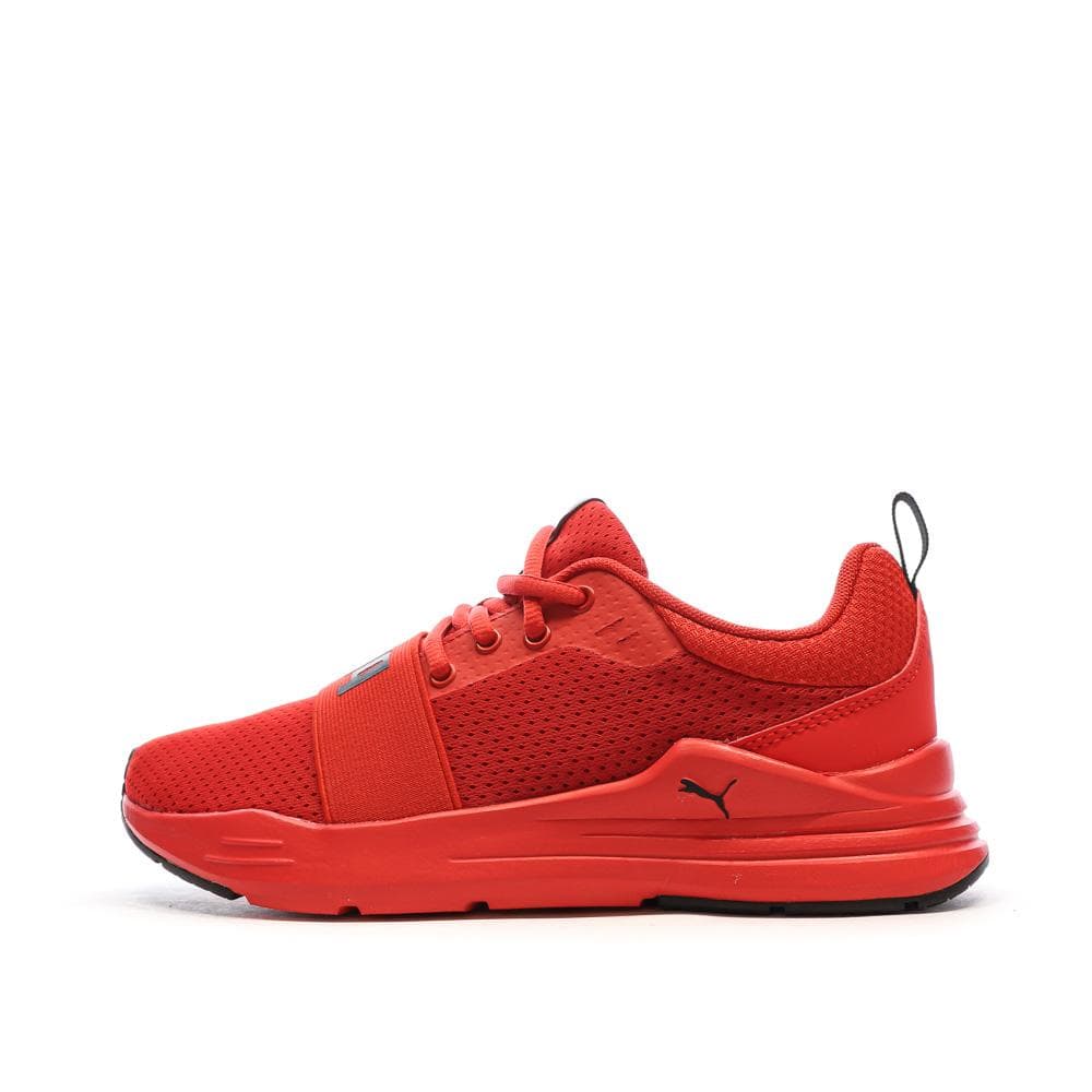 Baskets Rouges Garçon Puma Wired Run 1