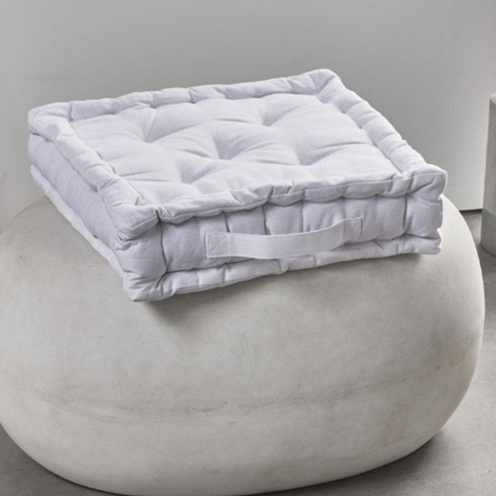 Coussin de Sol Blanc Today 40x40x10cm 1