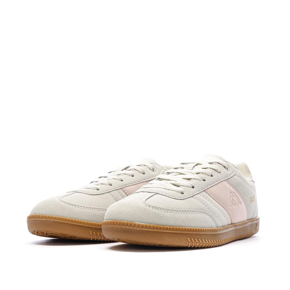 Baskets Gris/Rose Femme Kappa Mattea Suede 6