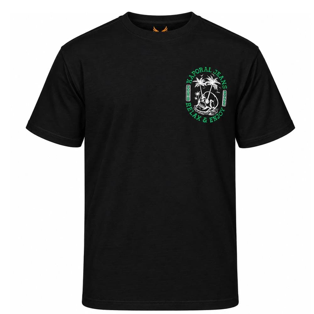 T-Shirt Noir Homme Kaporal Till 1
