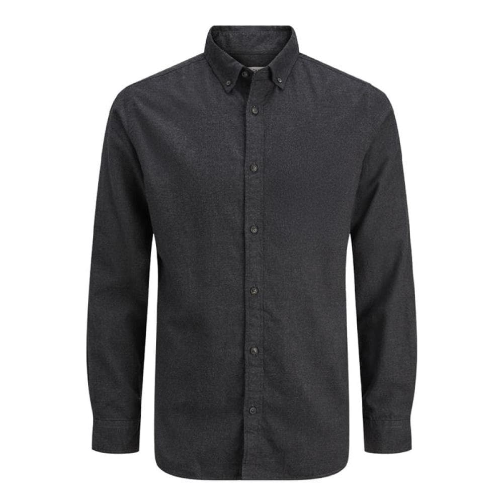 Chemise Gris Foncé Homme Jack & Jones Classic Melange 1