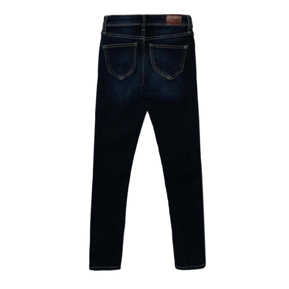 Jean Slim Bleu Foncé Fille Pepe Jeans Pixlette High 2