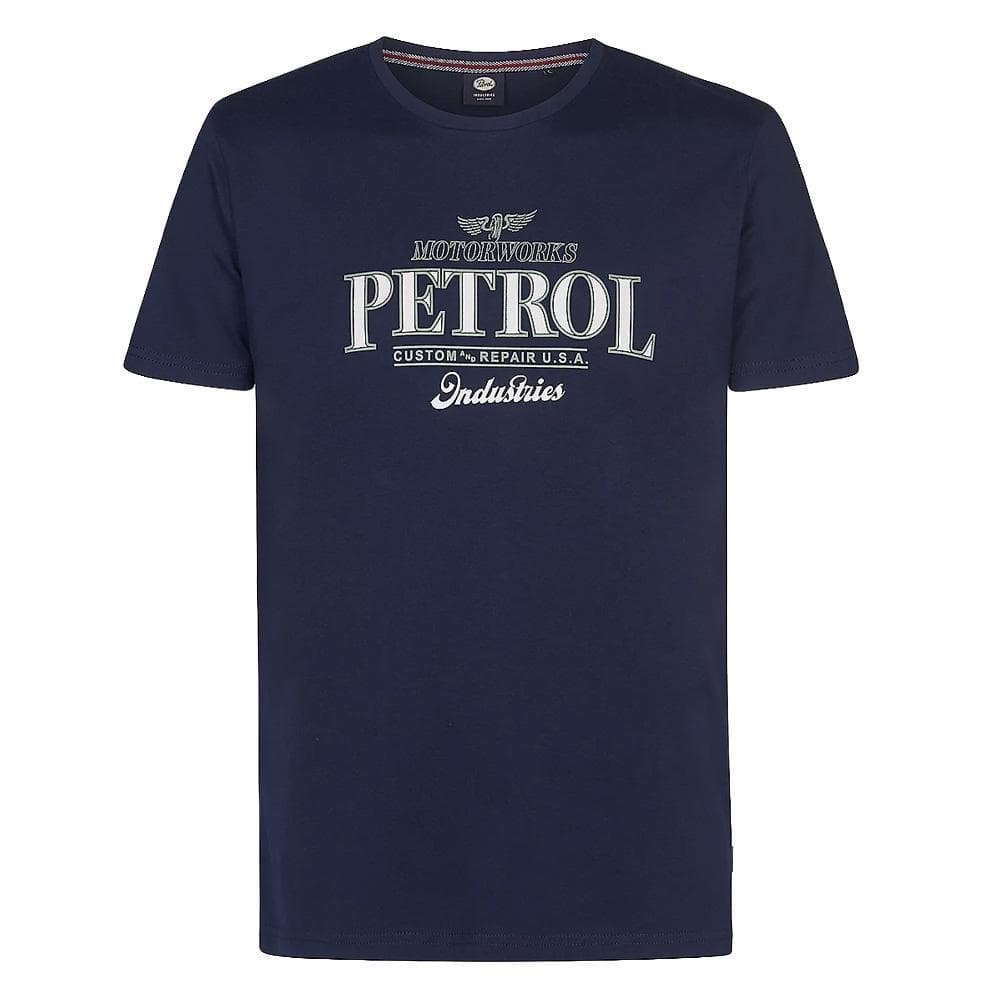 T-Shirt Marine Homme Petrol Industries Classics 1