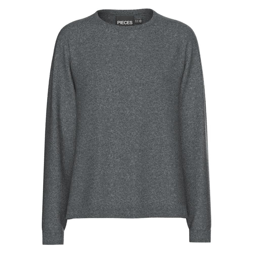 Pull Gris Femme Pieces Bree Knit 1