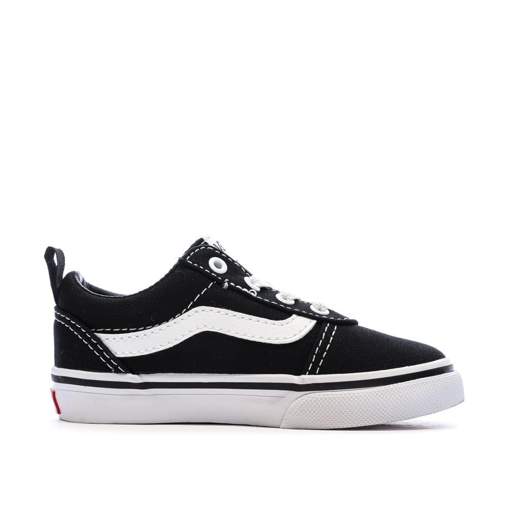 Baskets Noires/Blanches Enfant Vans Ward Slip-on 2
