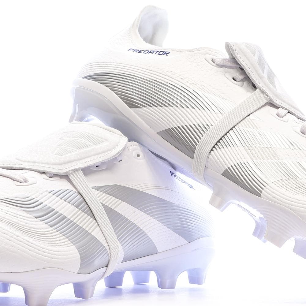Chaussures de Foot Blanches Homme Adidas Predator League FT FG/MG 7