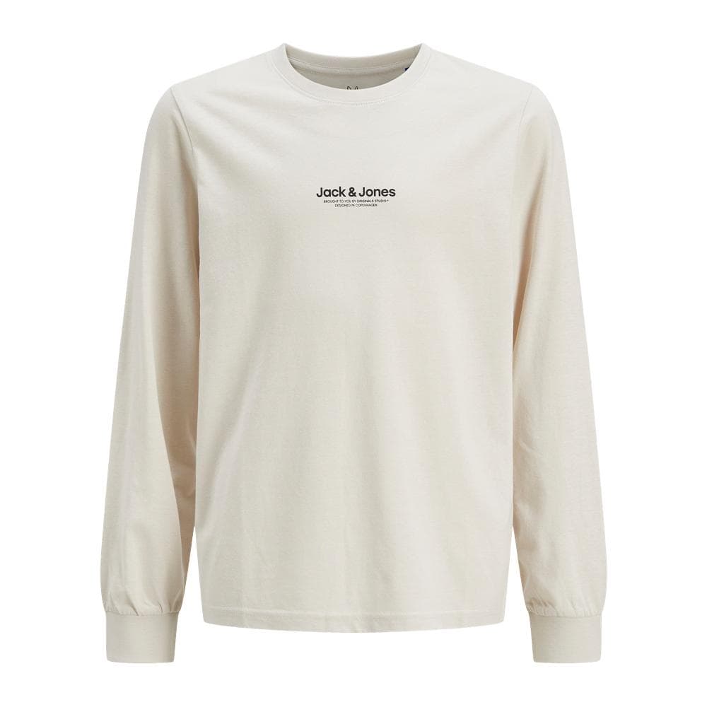 T-shirt Beige Garçon Jack & Jones Hvesterbro 1