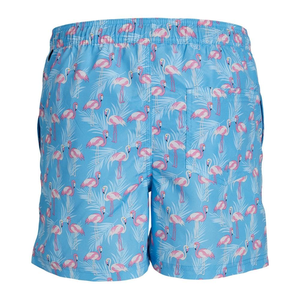 Short de bain Bleu Homme JACK & JONES Flamand Rose 2