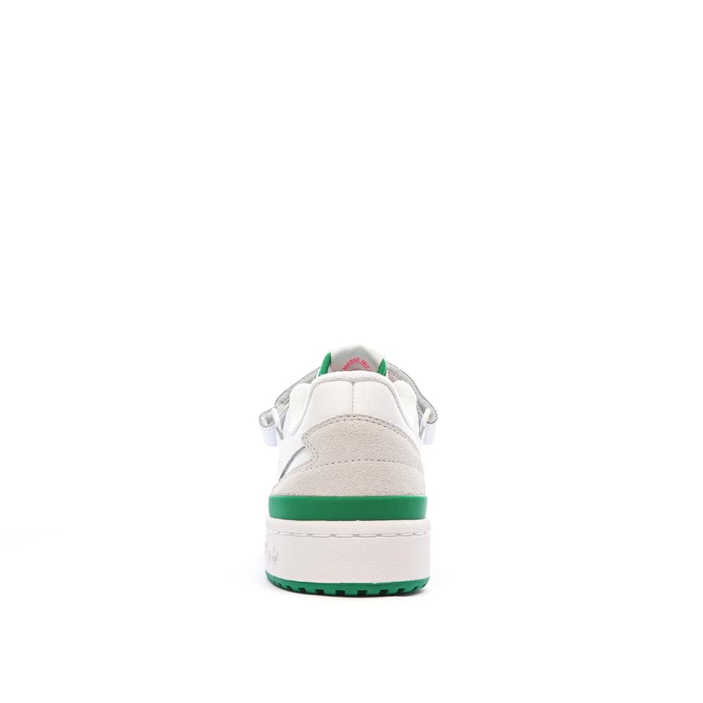 Baskets Blanches/Vertes Femme Adidas Forum Low 3