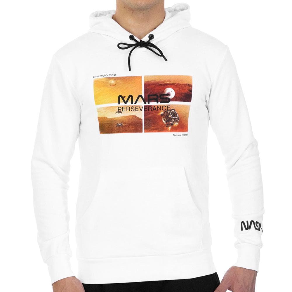 Sweat Capuche Blanc Homme Nasa 08H 3