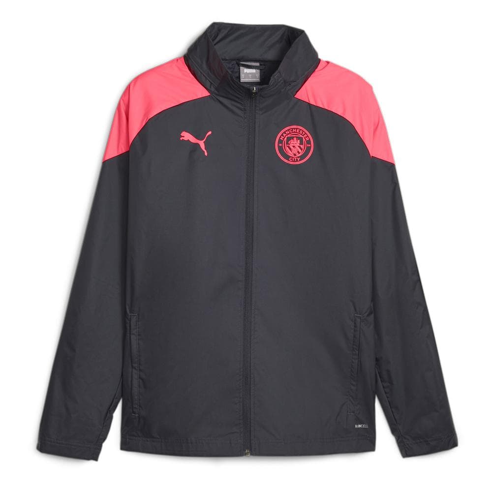 Veste imperméable Noire Homme Manchester City 2023/24 1