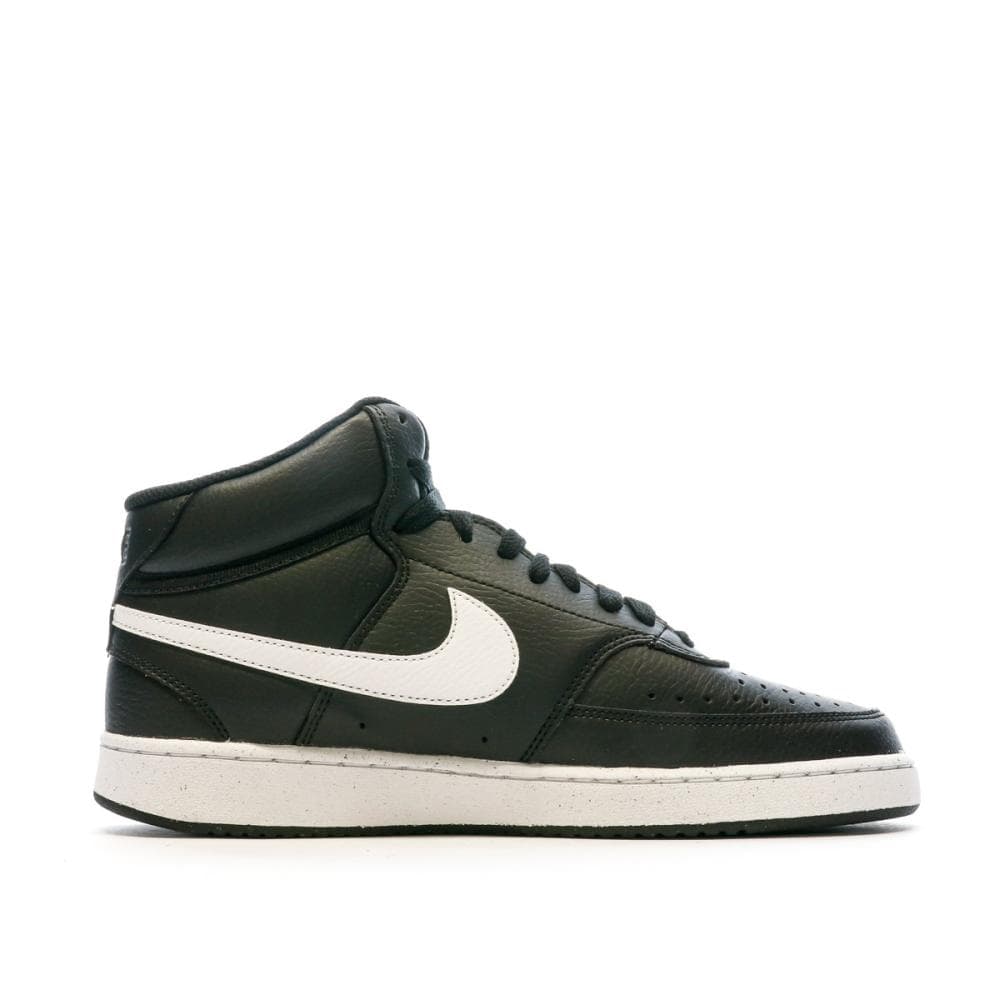 Baskets Noires/Blanches Homme Nike Court Vision Mid 2