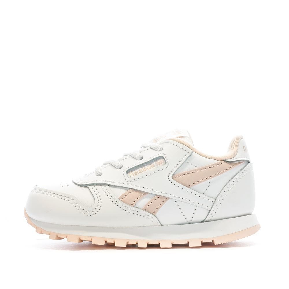 Baskets Blanches/Rose Fille Reebok Classic Leather 100069854 1