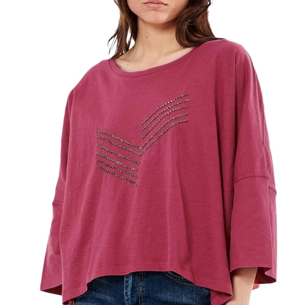 T-shirt Fuchsia Femme Kaporal LEXI 1