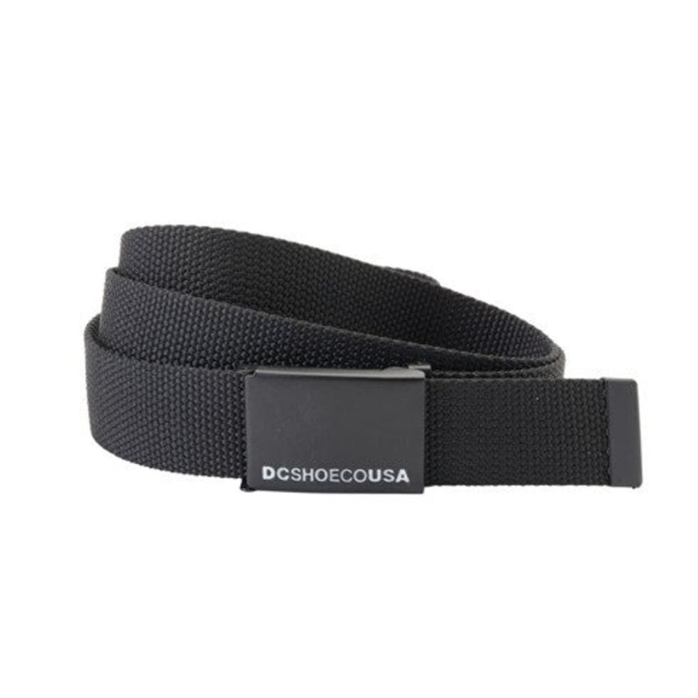 Ceinture en Tissu Noir Homme Dc shoes Web Belt 3 1