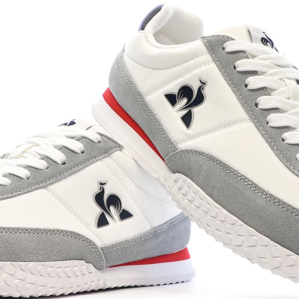 Baskets Blanches/Grises Homme Le Coq Sportif Veloce I Optical 7