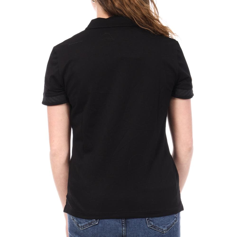 Polo Noir Femme Le Coq Sportif Coq 2