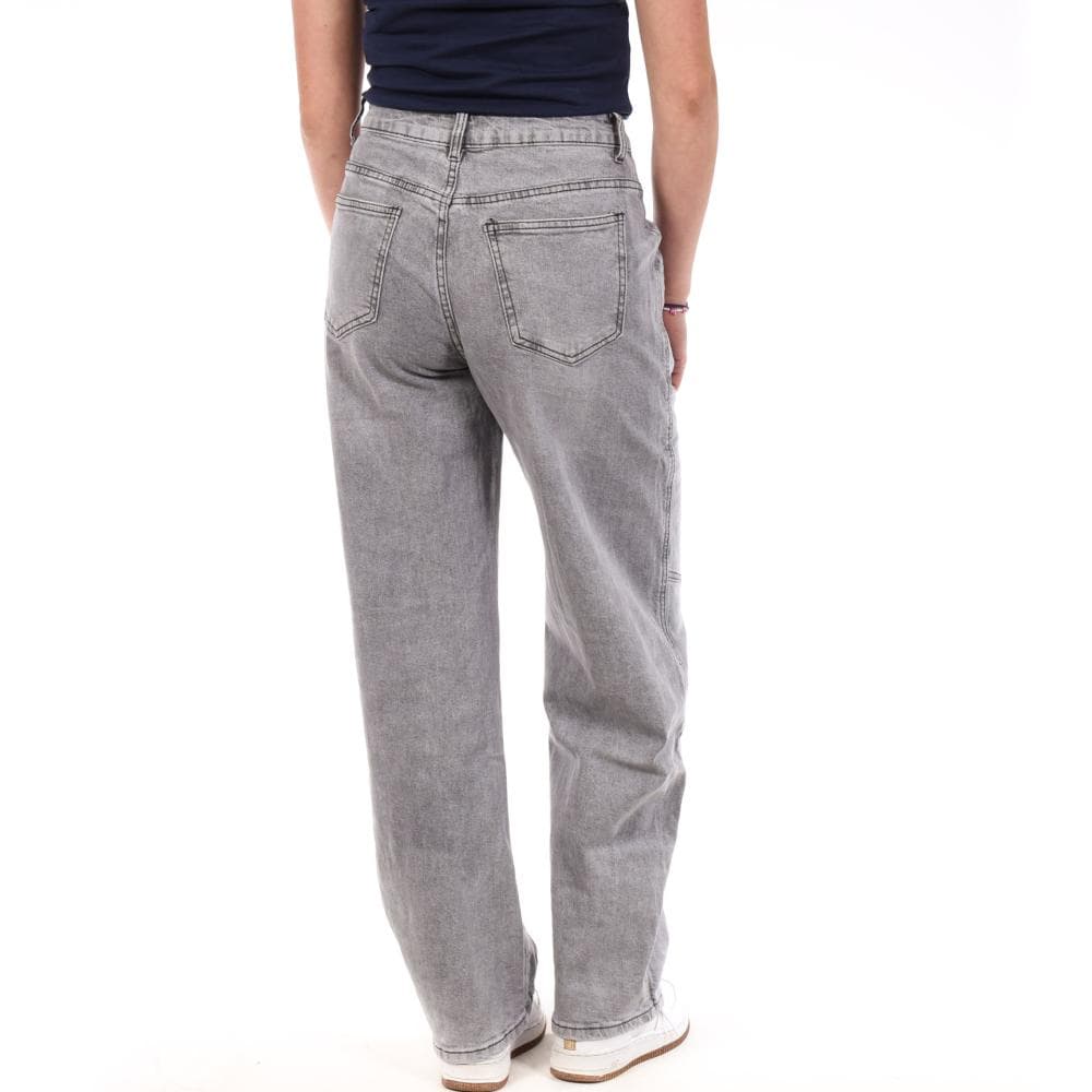 Jean Loose Gris Clair Femme Monday Premium 109 2